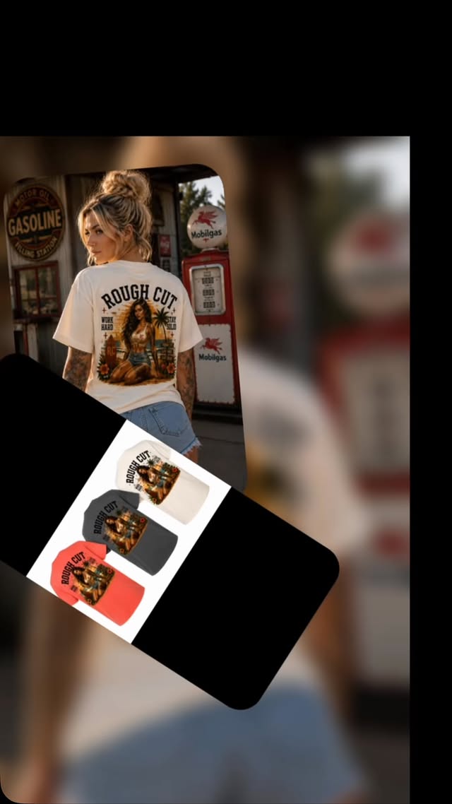 Beach Girl tee on premium Comfort Colors
